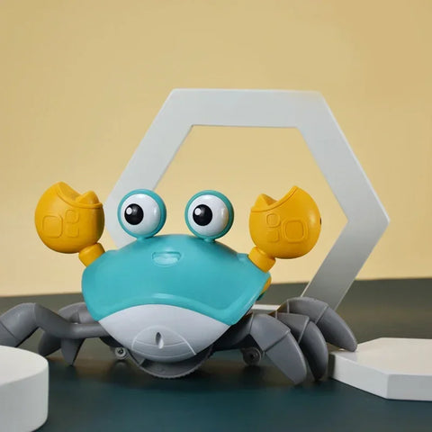 Interactive Crawling Crab Toy for Baby Tummy Time Fun Teeny Pandas
