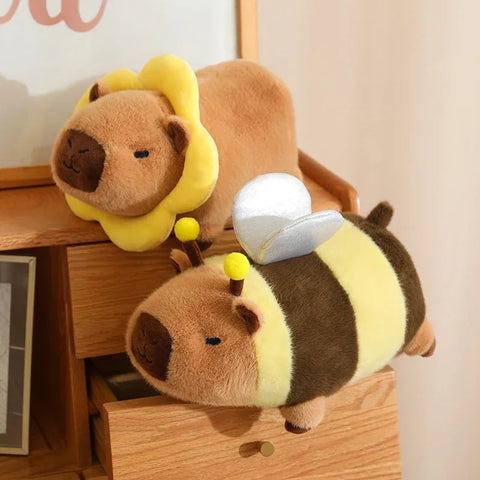 Adorable Capybara Cosplay Plushies