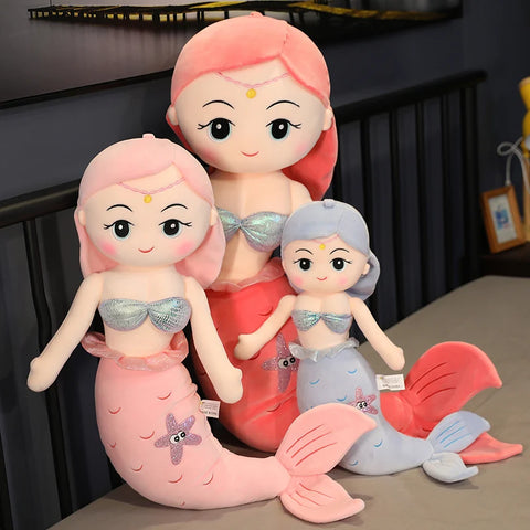 Giant Mermaid Doll Plushie Pillow