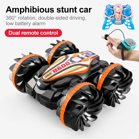 Amphibious Stunt RC Car for Kids - For Indoor and Outdoor Adventure! Teeny Pandas