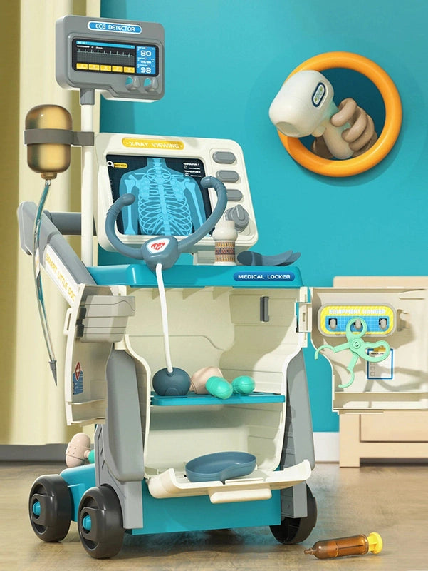 Doctor's Kit for Kids - Interactive Medical Play Set with Accessories! Teeny Pandas