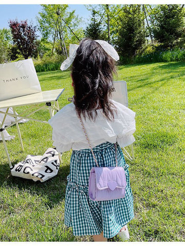 Small Fashion Heart Shoulder Bags for Baby Girls