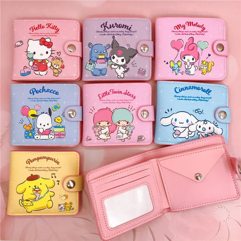 Cartoon Coin Purse and Card Holder Wallet