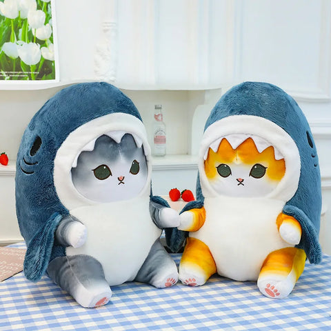 Adorable Cat Shark Plushies