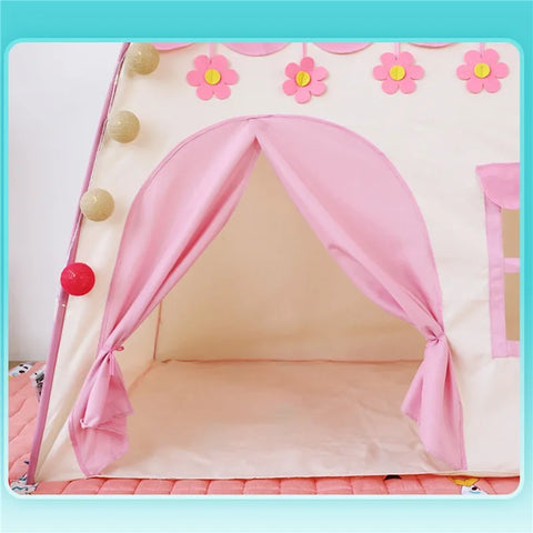 Foldable Playhouse Tent for Kids – My First Little Home Teeny Pandas