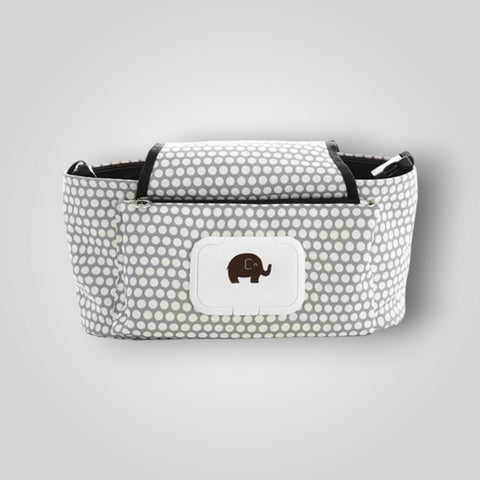 Universal Stroller Organizer - With Insulated Cup Holders Teeny Pandas