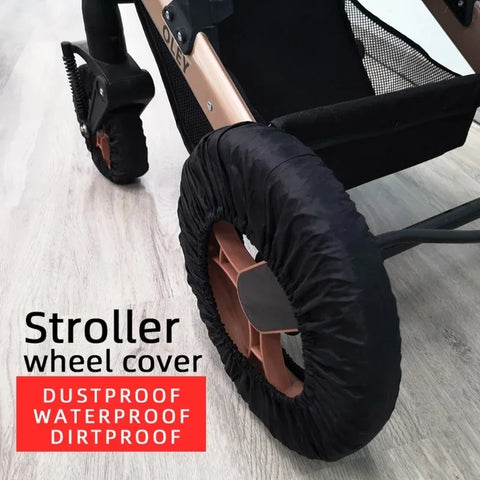 Baby Stroller Wheel Cover – Dustproof & Durable Oxford Cloth Protection
