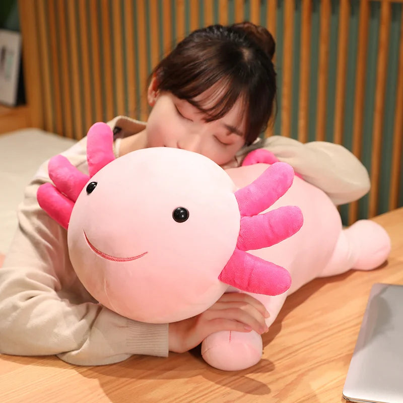Axolotl Plush Toy – Soft & Huggable Friend for Kids Teeny Pandas