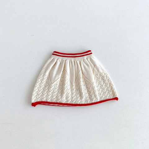 Girls Autumn Sweater Clothing - Baby Knitted Pullover Tops and Skirt Dress