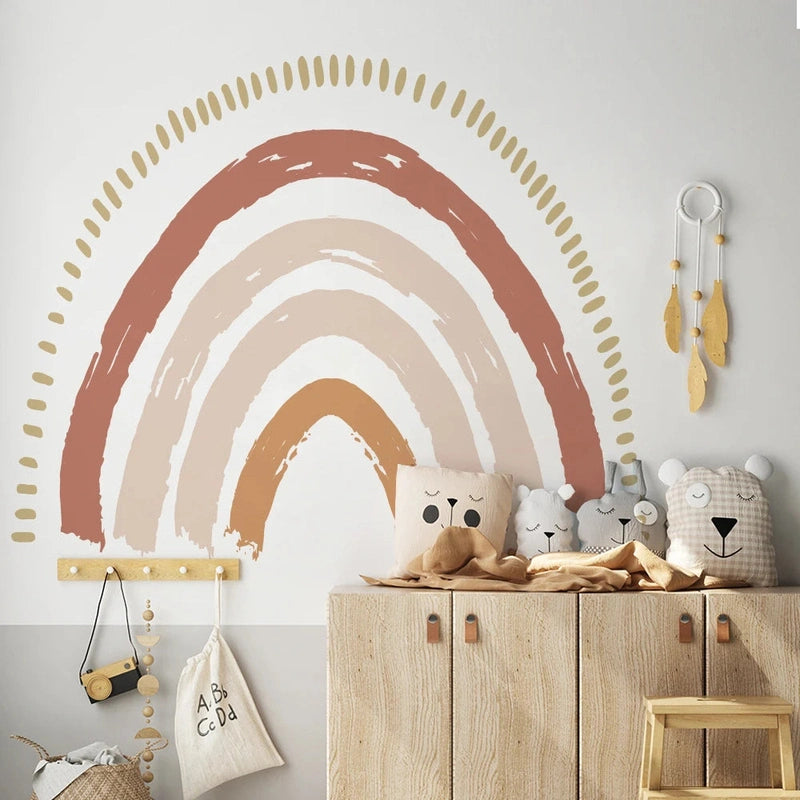 Bohemian Wall Decal for Kids' Room - Elevate Your Kid's Room Teeny Pandas