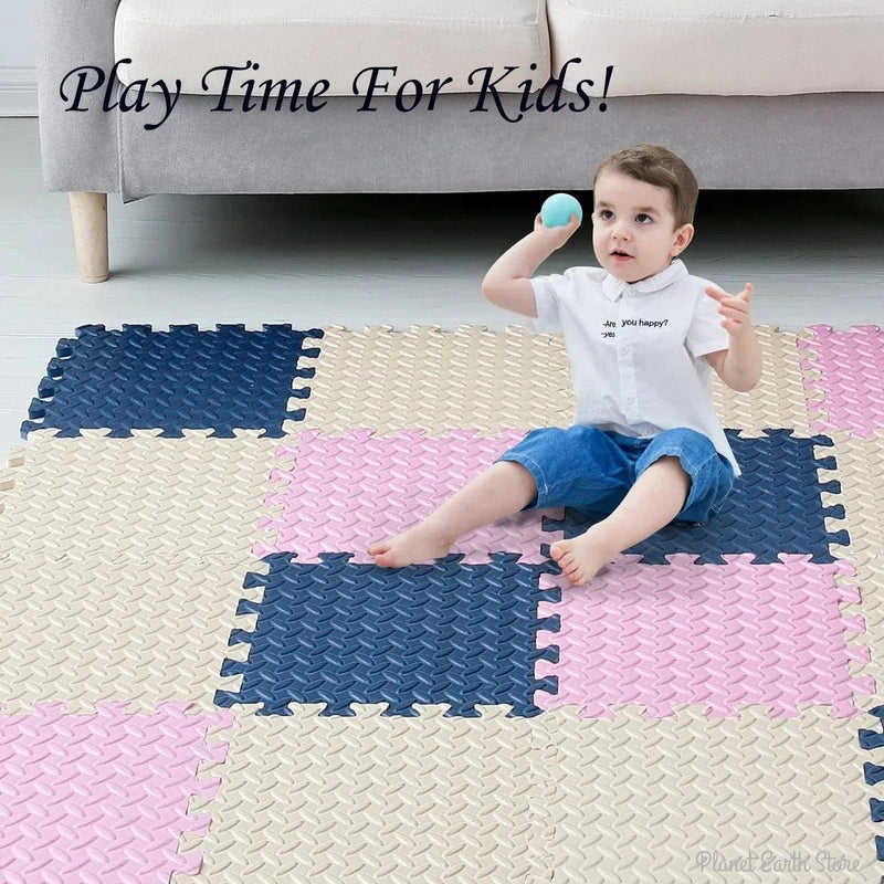 Thick Baby Play Mat - For Safe and Engaging Play! Teeny Pandas