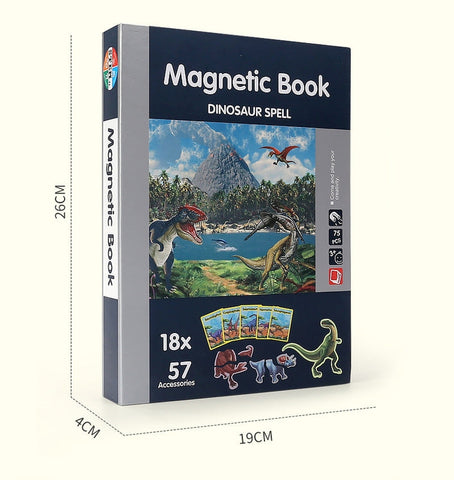 3D Magnetic Puzzle Book Set | Montessori Play