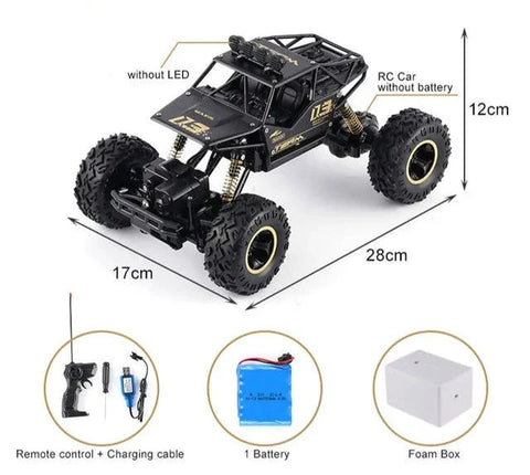 Monster RC Crawler Truck 1/16 – Rugged Off-Road Action Teeny Pandas