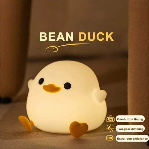 QuackyGlow Soft-touch LED Nightlight Teeny Pandas