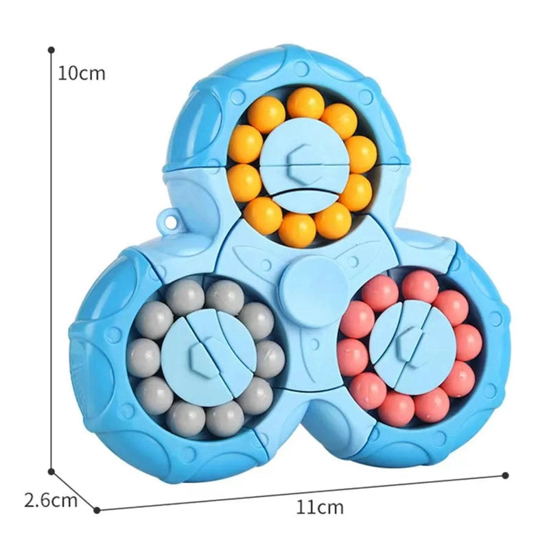 2-in-1 Rubik's Cube Magic Bean Puzzle Spinner Teeny Pandas