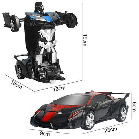 Electric RC Car 2 In1 Transformation Robots - RC Sports Vehicle for Kids!
