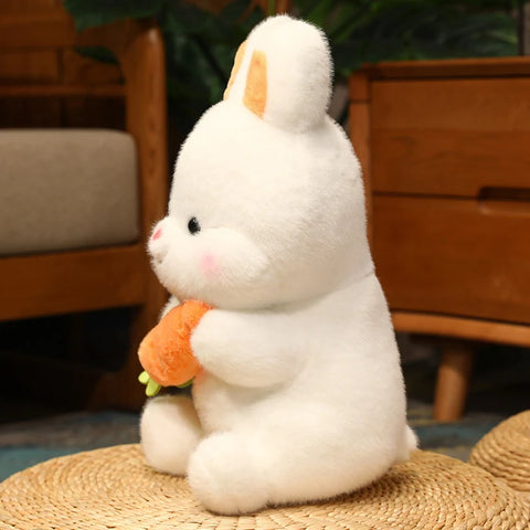 Kawaii Carrot Rabbit Plush Toys – Adorable Bunny Dolls Stuffed Pillows