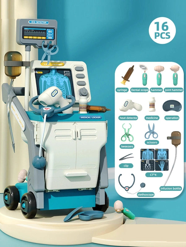 Doctor's Kit for Kids - Interactive Medical Play Set with Accessories! Teeny Pandas