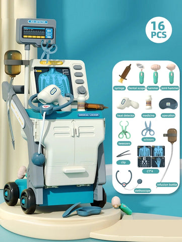 Doctor's Kit for Kids - Interactive Medical Play Set with Accessories! Teeny Pandas