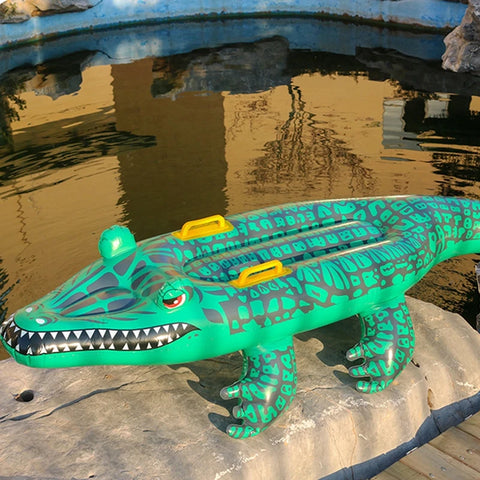 Crocodile Pool Float for Kids – Ultimate Summer Fun Ride-on