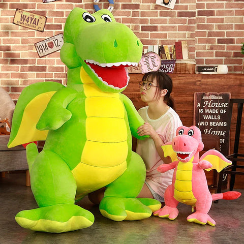 Giant Dinosaur Plush Toy - Soft Stuffed Tyrannosaurus Doll