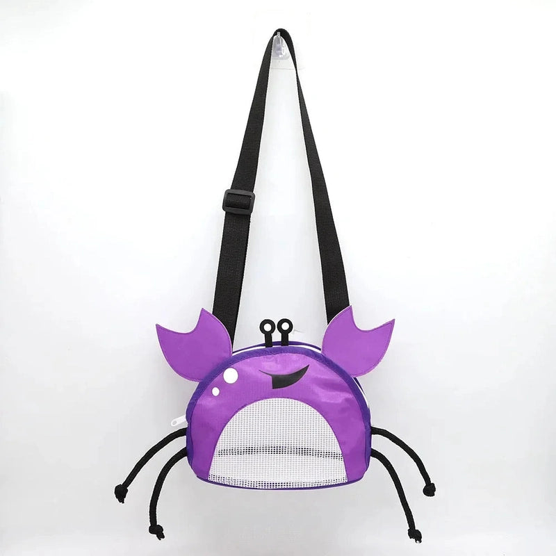 Kids Crab Mesh Beach Bag - Fun & Functional Storage Teeny Pandas
