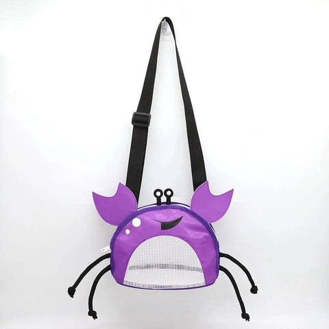 Kids Crab Mesh Beach Bag - Fun & Functional Storage Teeny Pandas