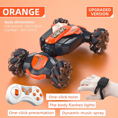 RC 360° Rotating Off-Road Stunt Car - Stunning Stunts and Climbing Performance!
