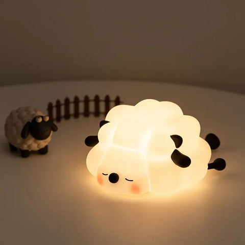 Adorable Sheep Night Light – Soft Glow for Sweet Dreams Teeny Pandas