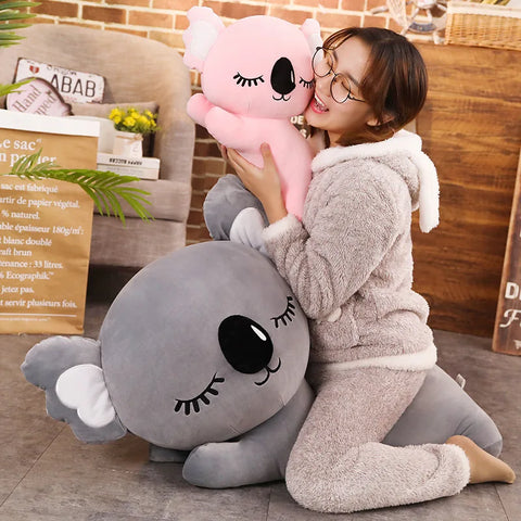 Koala Plush Toy - Soft Cartoon Animal Kawaii Koala Stuffed Doll