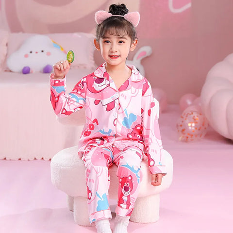 Lovely Kids Pajama Set – Soft, Breathable, and Comfortable Sleepwear