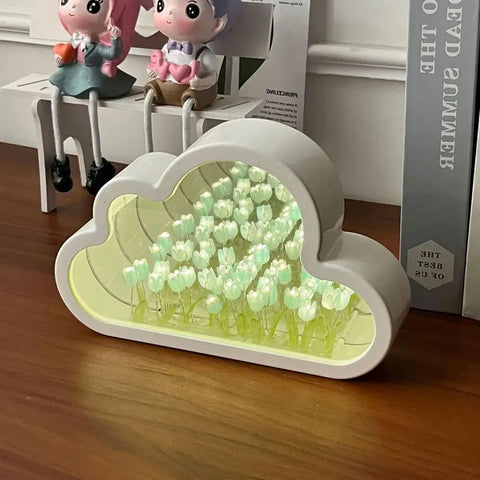 Cloud Tulip DIY Night Light - Whimsical Tulip Design Teeny Pandas