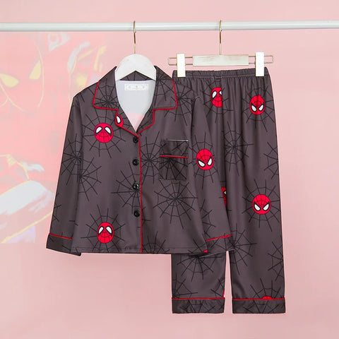 Superhero Children Pajama Set – Comfortable and Cozy Sleepwear for Kids