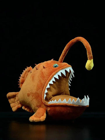 Soft Lantern Fish Plush Toy -  Ocean Animal Doll