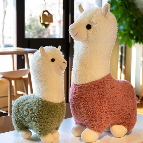Plush Alpacasso Toy - Soft Stuffed Alpaca Doll