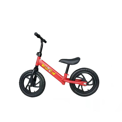 12-Inch No Pedal Balance Bike for Kids - Toddler Training Bicycle