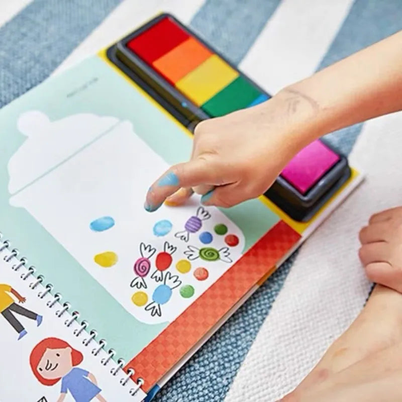 Creative Fingerprint Art Kit for Kids - Unleash Your Kids Creativity! Teeny Pandas