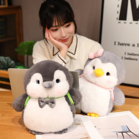 Couple Penguin Plush Toys - Soft Antarctic Penguin Animal