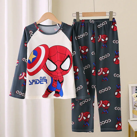 Kawaii Children Pajama Set – Soft & Comfortable Anime Print Sleepwear
