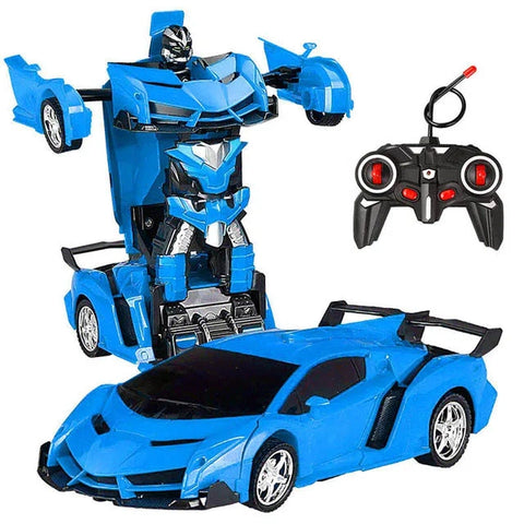 Electric RC Car 2 In1 Transformation Robots - RC Sports Vehicle for Kids!