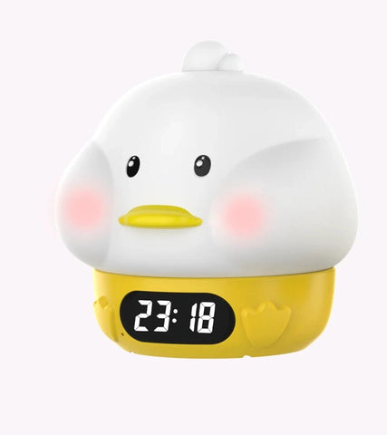 Cute Bunny Digital Alarm Clock - With Night Light for Kids