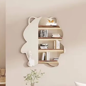 Hamster-Shaped Acrylic Safety Mirror for Kids