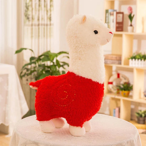 Plush Alpacasso Toy - Soft Stuffed Alpaca Doll