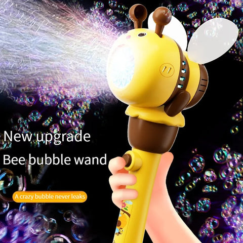 Children’s Bee Bubble Blower Machine - For Outdoor Bubble Fun!