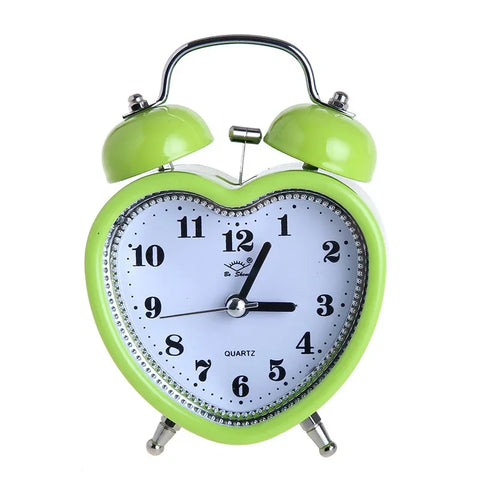 Heart-shaped Creative Alarm Clock with Night Light - Perfect Personalized Gift