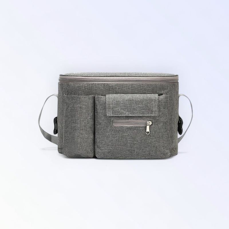 Adjustable Quilted Diaper Bag for Strollers – Stylish, Durable, and Versatile Teeny Pandas