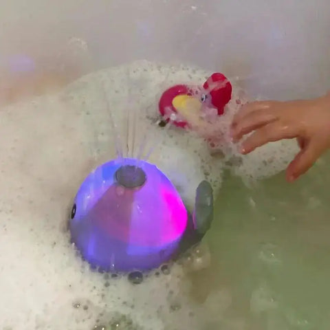 Colorful LED Lights Baby Bath Spray Toy
