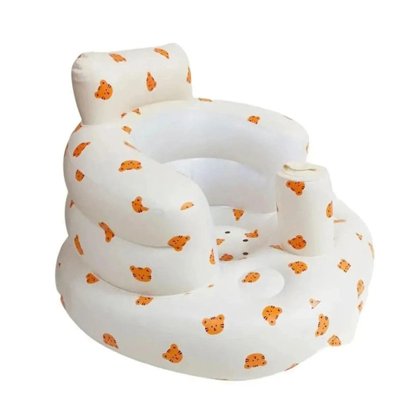 Inflatable Baby Sofa Seat with Safety Support - Designed for your Baby's Safety! Teeny Pandas