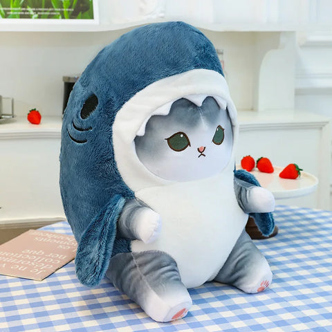 Adorable Cat Shark Plushies