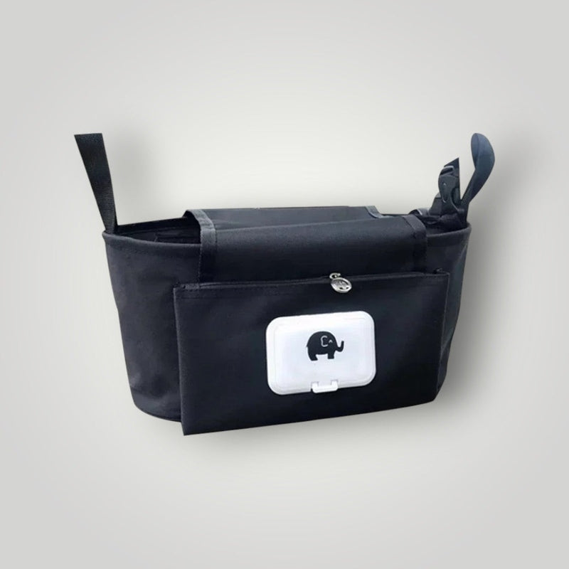 Universal Stroller Organizer - With Insulated Cup Holders Teeny Pandas